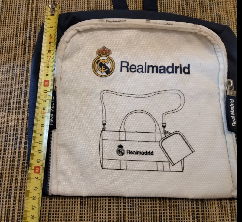 Borseta Real Madrid 25/23 cm